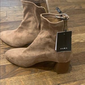 Zara ankle boots. New with tags